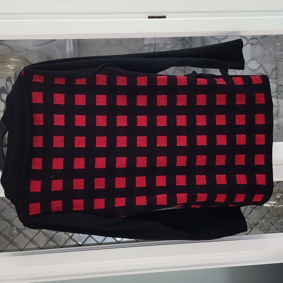 Talbots Red and Black Sweater - Picture 6 of 6